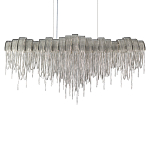 Люстра подвесная с металлическими дугами и длинными цепочками 115 см Atlantis Chain варинант исполнения - 15 | Loft Concept в Барнауле