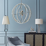 Настольная лампа с черно-белым узором Wavy Stripes варинант исполнения - 3 | Loft Concept в Барнауле