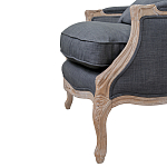 Кресло Ava Classical Armchair graphite flax варинант исполнения - 5 | Loft Concept в Барнауле