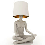 Лампа MANNEQUIN LAMP с абажуром телесный замок варинант исполнения - 1 | Loft Concept в Барнауле