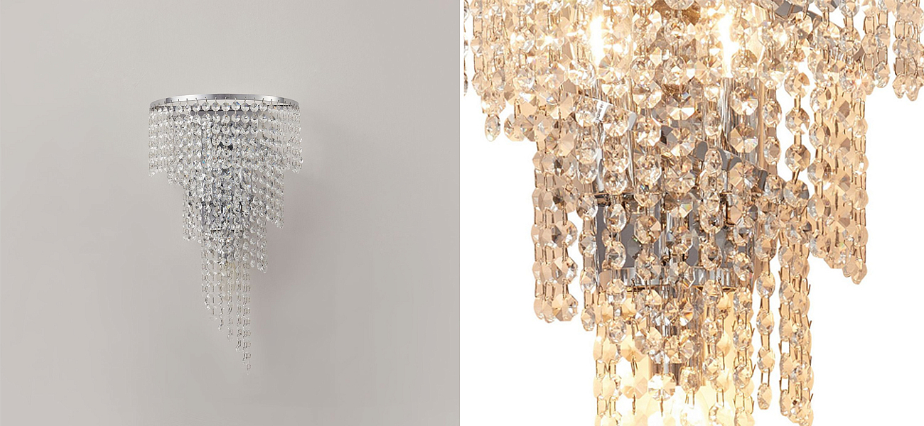 Хрустальное бра Crystal Art Хрустальное бра Crystal Art - Loft-Concept в Барнауле