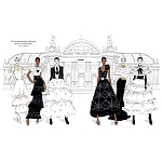 Megan Hess. The Illustrated World of Couture варинант исполнения - 8 | Loft Concept в Барнауле