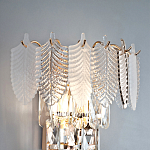 Бра Feather c Рельефным Стеклом варинант исполнения - 4 | Loft Concept в Барнауле