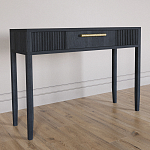 Элегантная Консоль Primo с выдвижным ящиком Черный дуб варинант исполнения - 2 | Loft Concept в Барнауле