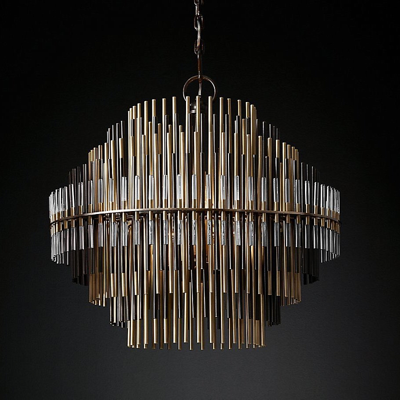 Люстра Restoration Hardware Emile Chandelier Латунь Античная полированная Прозрачный Оловянный Темная бронза Люстра Restoration Hardware Emile Chandelier Латунь Античная полированная Прозрачный Оловянный Темная бронза в Барнауле | Loft Concept