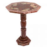 Кофейный стол из натуральных камней Лемезит и Яшма Natural Stone Tables варинант исполнения - 15 | Loft Concept в Барнауле