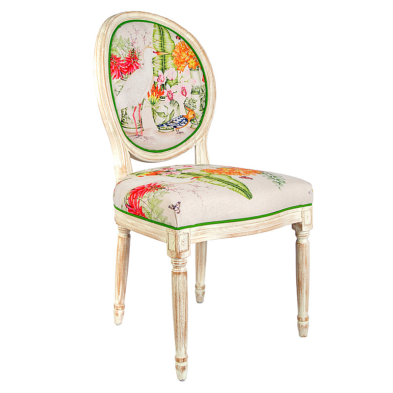 Стул White Heron and Hoopoe Stool Бежевый Мульти Стул White Heron and Hoopoe Stool Бежевый Мульти в Барнауле | Loft Concept