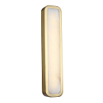 Бра в металлическом корпусе с рассеивателем из бежевого алебастра Cryptocrystalline Stone варинант исполнения - 1 | Loft Concept в Барнауле