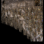 Люстра с каскадом из прозрачного хрусталя Constant Sparks варинант исполнения - 12 | Loft Concept в Барнауле