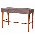 Стол письменный из массива бука с 2-мя ящиками серый Wenge Light варинант исполнения - 3 | Loft Concept в Барнауле