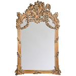 Зеркало настенное в ажурной раме с эффектом старины Classic Ornament Mirror варинант исполнения - 1 | Loft Concept в Барнауле