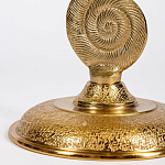 Кофейный стол из металла с круглой столешницей Table Gold Metal варинант исполнения - 3 | Loft Concept в Барнауле