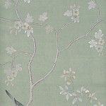 Обои ручная роспись Badminton Mercury Grey варинант исполнения - 2 | Loft Concept в Барнауле