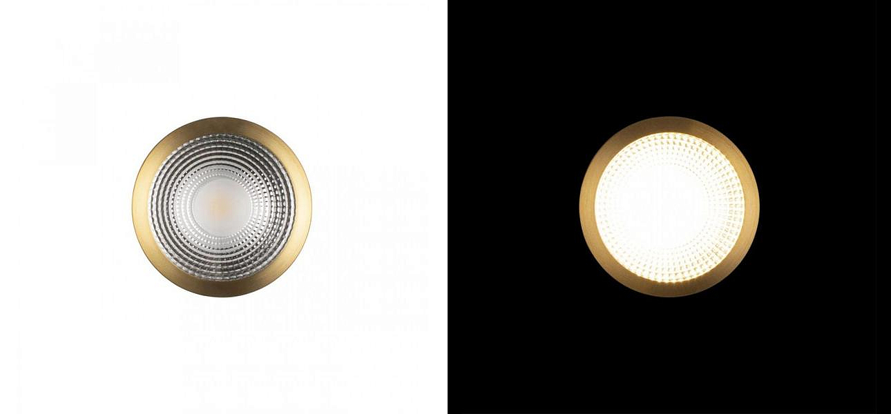 Светильник потолочный Top View Gold 35 см Светильник потолочный Top View Gold 35 см - Loft-Concept в Барнауле
