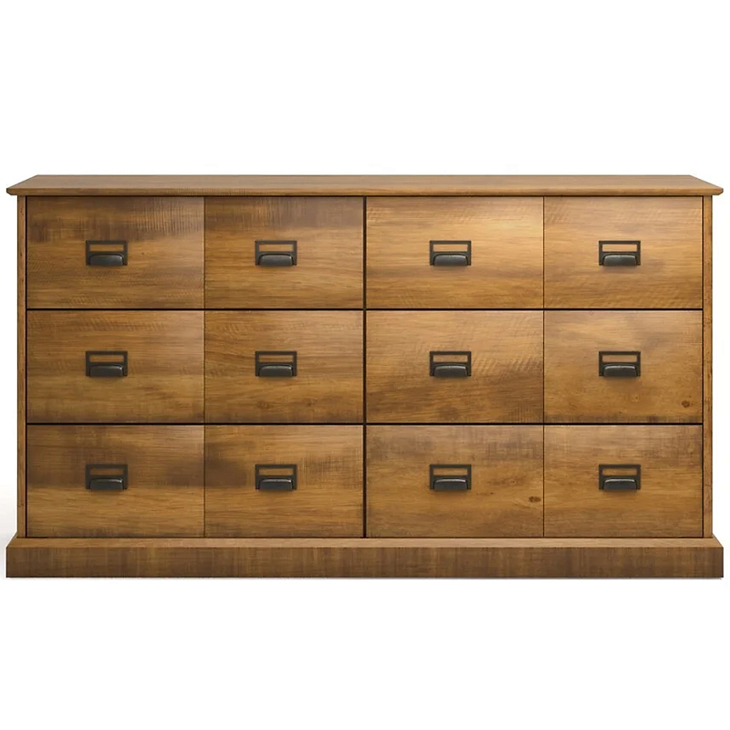 Деревянный комод с 6-ю ящиками Blanton Chest of Drawers Древесина Коричневый Деревянный комод с 6-ю ящиками Blanton Chest of Drawers Древесина Коричневый в Барнауле | Loft Concept