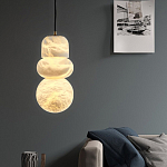 Подвесной светильник с фигурными плафонами Stone Triad варинант исполнения - 3 | Loft Concept в Барнауле