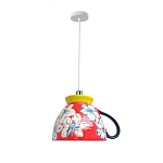 Подвесные светильники в виде чаши с цветочным орнаментом Flower Reversal варинант исполнения - 4 | Loft Concept в Барнауле