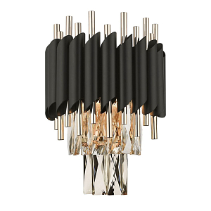 Бра Curve Черный Матовый