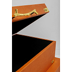 Комплект оранжевых чемоданов Golden Twigs варинант исполнения - 3 | Loft Concept в Барнауле