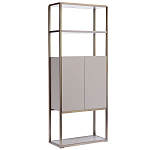 Стеллаж с дверцами и полками для хранения Expanse варинант исполнения - 1 | Loft Concept в Барнауле