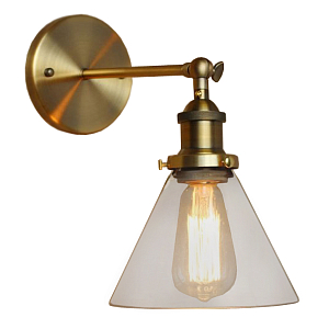 Бра Cone 20th c.Factory Filament Gold I