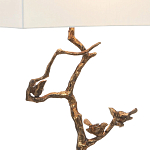 Настольная лампа на ветвистом корпусе с птичками Inspiration from Nature варинант исполнения - 1 | Loft Concept в Барнауле