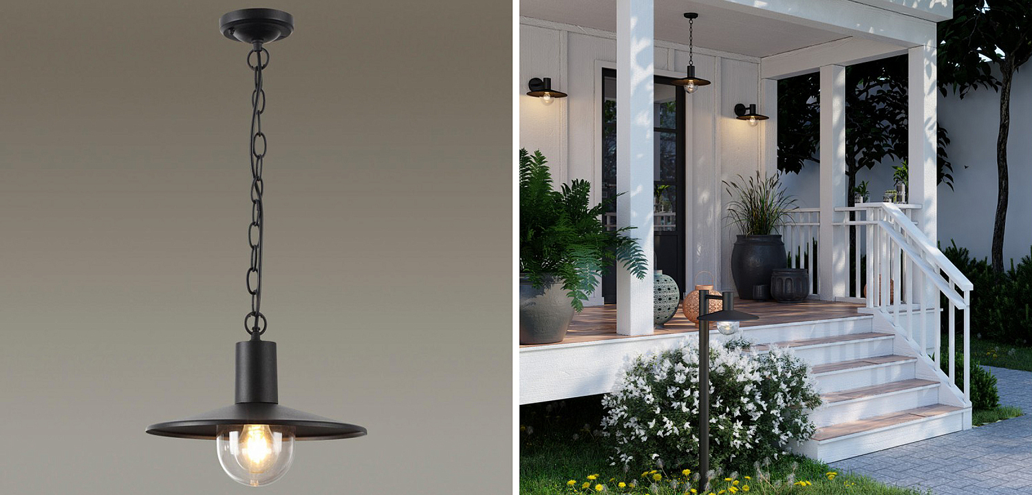 Уличный подвесной светильник Leicester Street Hanging Lamp Уличный подвесной светильник Leicester Street Hanging Lamp - Loft-Concept в Барнауле