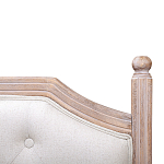 Изголовье кровати бежевое с мягкой обивкой из льна Emma Headboard варинант исполнения - 2 | Loft Concept в Барнауле