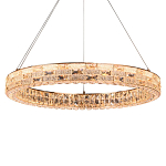 Люстра кольцевая с текстурной огранкой Reflection of Reality варинант исполнения - 2 | Loft Concept в Барнауле