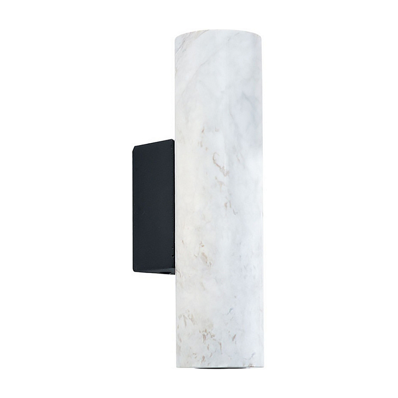 Бра Douro Light белый мрамор Белый Мрамор Bianco Черный в Барнауле | Loft Concept 