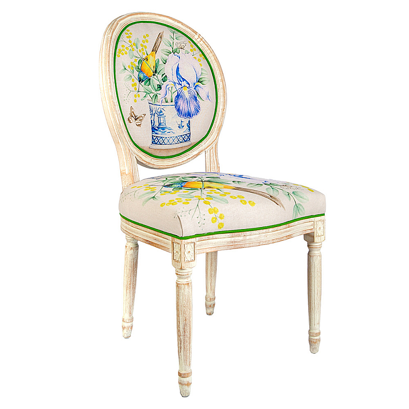 Стул Blue Iris Stool Бежевый Мульти в Барнауле | Loft Concept 