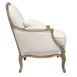 Кресло Ava Classical Armchair beige flax варинант исполнения - 1 | Loft Concept в Барнауле