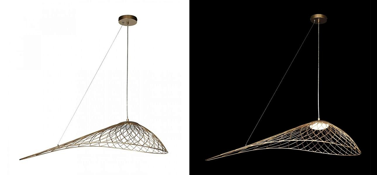 Светильник подвесной Friture Vertigo Pendant Gold 75 см Светильник подвесной Friture Vertigo Pendant Gold 75 см - Loft-Concept в Барнауле