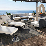 Уличное кресло Alaric Armchair Black варинант исполнения - 7 | Loft Concept в Барнауле