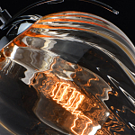 Подвесной светильник со стеклянном плафоном в форме бокала Kaleido варинант исполнения - 10 | Loft Concept в Барнауле