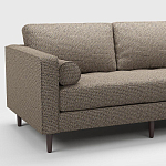 Мебельная ткань Шенилл коричневый цвет 142 см T4-54 варинант исполнения - 5 | Loft Concept в Барнауле