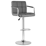 Барный стул с подлокотниками Honory Grey варинант исполнения - 1 | Loft Concept в Барнауле