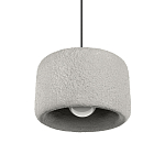 Подвесной светильник с цилиндрическим фактурным абажуром Sergey Makhno варинант исполнения - 1 | Loft Concept в Барнауле