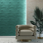 Гипсовая 3D Панель M-33 варинант исполнения - 1 | Loft Concept в Барнауле