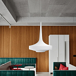 Подвесной вязаный белый светильник «Лампа Марракеша» варинант исполнения - 4 | Loft Concept в Барнауле