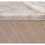 Комод с мраморной столешницей Uniqueness Marble варинант исполнения - 3 | Loft Concept в Барнауле