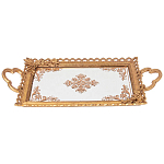 Поднос декоративный бронзовый Mirror Surface Bronze варинант исполнения - 1 | Loft Concept в Барнауле