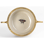 Фарфоровая чаша с бронзовыми элементами Eden Garden варинант исполнения - 4 | Loft Concept в Барнауле