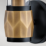 Бра для ванных комнат с прозрачным стеклянным плафоном в форме цилиндра Hinkley варинант исполнения - 15 | Loft Concept в Барнауле