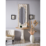 Зеркало настенное с деревянной рамой в винтажном исполнении Palace Baroque варинант исполнения - 3 | Loft Concept в Барнауле