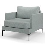 Мебельная ткань Шенилл голубой цвет 138 см T4-20 варинант исполнения - 8 | Loft Concept в Барнауле