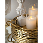 Поднос железный Gold Mesh варинант исполнения - 6 | Loft Concept в Барнауле