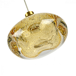 Подвесной светильник с прозрачным стеклянным плафоном округлой формы Effervia  варинант исполнения - 12 | Loft Concept в Барнауле