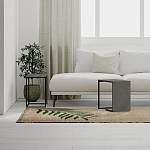 Комплект из 2-х приставных столов серого цвета из дерева ZIGOSH RETRO GREY варинант исполнения - 3 | Loft Concept в Барнауле