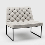 Мебельная ткань Sorbettol Шенилл Сееро-бежевый N 1120 варинант исполнения - 7 | Loft Concept в Барнауле